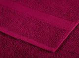 Towel Set of 10 Bordeaux 100% ring-spun cotton XXL Towel 137223