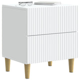 Bedside Cabinet 2 pcs White 43 x 34.5 x 48 cm Engineered Wood 894526