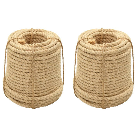 Sisal Ropes 2 pcs 12 mm 250 m 3196227