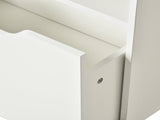 Kids Bookshelf, Toy Organiser, with Storage Drawer, Wheels - White T3398P347679