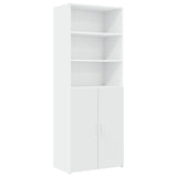Storage Cabinet White 70x42.5x225 cm Engineered Wood 3281315