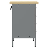 Work Bench with Drawer Black and Grey 50 x 55 x 85 cm 4103460