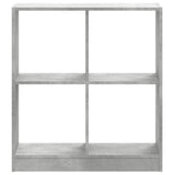 Bookcase Concrete Grey 68.5x32x75 cm Engineered Wood 852810