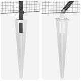 Welded Wire Fence with Spikes 50 x 1.4 m 3352243