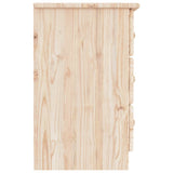 Bedside Cabinet ALTA 41x35x55.5 Solid Wood Pine 353917