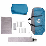 Family Tent with Rainfly Water-resistant 10-Person Blue 42042199