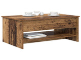 Coffee Table Old Wood 80 x 50.5 x 41.5 cm Engineered Wood 880713