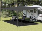 Tent Carpet 300x500 cm Black 310789