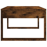 Coffee Table Smoked Oak 102x50x35 cm Engineered Wood 823363