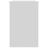 801796 Desk White 100x50x76 cm Engineered Wood