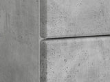 Bedside Cabinet Concrete Grey 43 x 41 x 66.5 cm Engineered Wood 895478