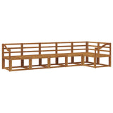 Outdoor Sofa Set 6 pcs Natural Solid Acacia Wood 3366477