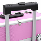 Make-up Trolley Aluminium Pink 91816