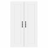 Wall Cabinet PORTO White 60 x 31 x 100 cm Engineered Wood 885485