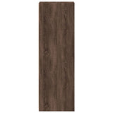 Highboard Brown Oak 30x41x124 cm Engineered Wood 846382