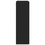 TV Wall Cabinet Black 59.5 x 31 x 100 cm Engineered Wood 892370