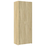 Highboard Sonoma Oak 70x42.5x185 cm Engineered Wood 3281422