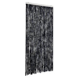 Fly Curtain Anthracite 100x230 cm Chenille 377382