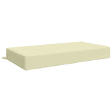 Seat Cushion SOEST 100% Polyester Cream 120 x 80 x 15 cm 944312