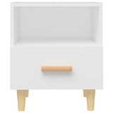 Bedside Cabinet White 40x35x47 cm 812006