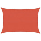 Sunshade Sail 160 g/m Rectangular Terracotta 3.5x5 m HDPE 311352