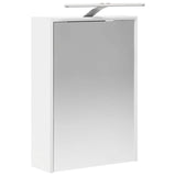 Bathroom Cabinet Set 5 pcs White Engineered Wood 3407343