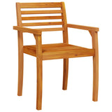 Garden Dining Set 7 pcs Brown Solid Acacia Wood 3375664