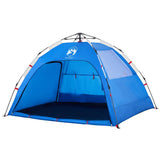 Beach Tent 2-Person Azure Blue Quick Release Waterproof 4005302