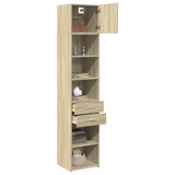 Slim Storage Cabinet Sonoma Oak 45x42.5x225 cm Engineered Wood 3281296