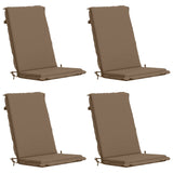 4-Piece High Back Bhair Cushions GEMERT 4 pcs 100% Polyester 945868