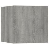 8 Piece TV Cabinet Set Grey Sonoma Engineered Wood 3114412