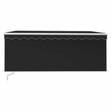 Manual Awning 3 x 2.5 m Anthracite 100% Polyester 3069259