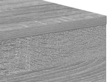 Electric Fireplace Grey Sonoma 150 x 21 x 77 cm Engineered wood 8020837