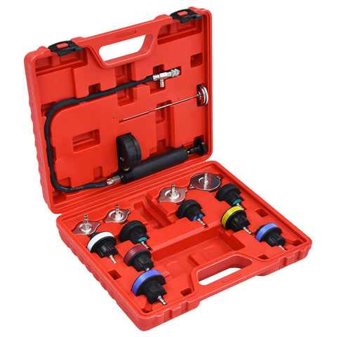 14 Piece Cooling System & Radiator Cap Pressure Tester 210560