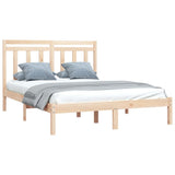 Bed Frame without Mattress 160x200 cm Solid Wood 3105260