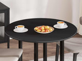 Table Top Black 80 x 1.5 cm Engineered Wood 880422