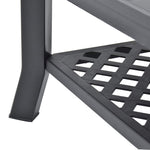 Coffee Table Anthracite 90x60x46 cm Plastic 48795