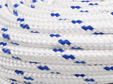 Multipurpose Utility Rope 20 mm 100 m White and Blue PP 3473141
