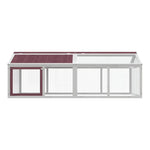 Run Box Mocha 200x112.5x74 cm Solid Wood Pine 172301