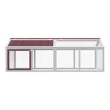 Run Box Mocha 200x112.5x74 cm Solid Wood Pine 172301