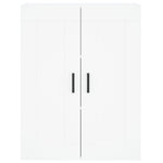 Highboard White 69.5x34x180 cm Engineered Wood 3199553