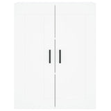 Highboard White 69.5x34x180 cm Engineered Wood 3199937