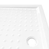 Shower trays 80 x 100 x 4 cm ABS 148897