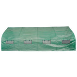 Portable Polytunnel Greenhouse Steel Frame Walk-in 18 m 42911