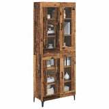 Highboard Old Wood 69.5 x 34 x 180 cm Engineered Wood 3415615