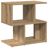 Bedside Cabinets 2 pcs Artisan Oak 50x30x51.5 cm Engineered Wood 856537
