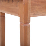 Writing Desk with Drawers 90x50x101 cm Solid Mahogany Wood 283912
