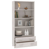 Highboard HAMAR Solid Wood Pine White 3100935