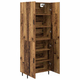 Highboard 2 pcs Old Wood Engineered Wood 3415649