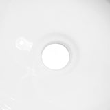 Wash Basin White 28x28x10 cm Ceramic 242569